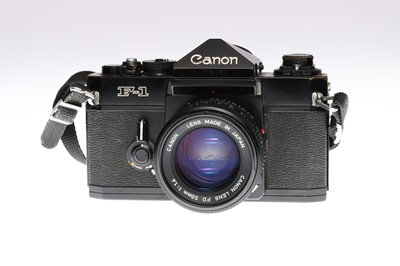 Lot 354 - A Canon F-1 SLR Camera