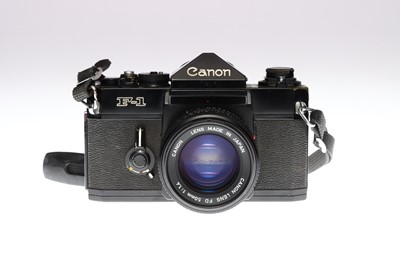 Lot 354 - A Canon F-1 SLR Camera