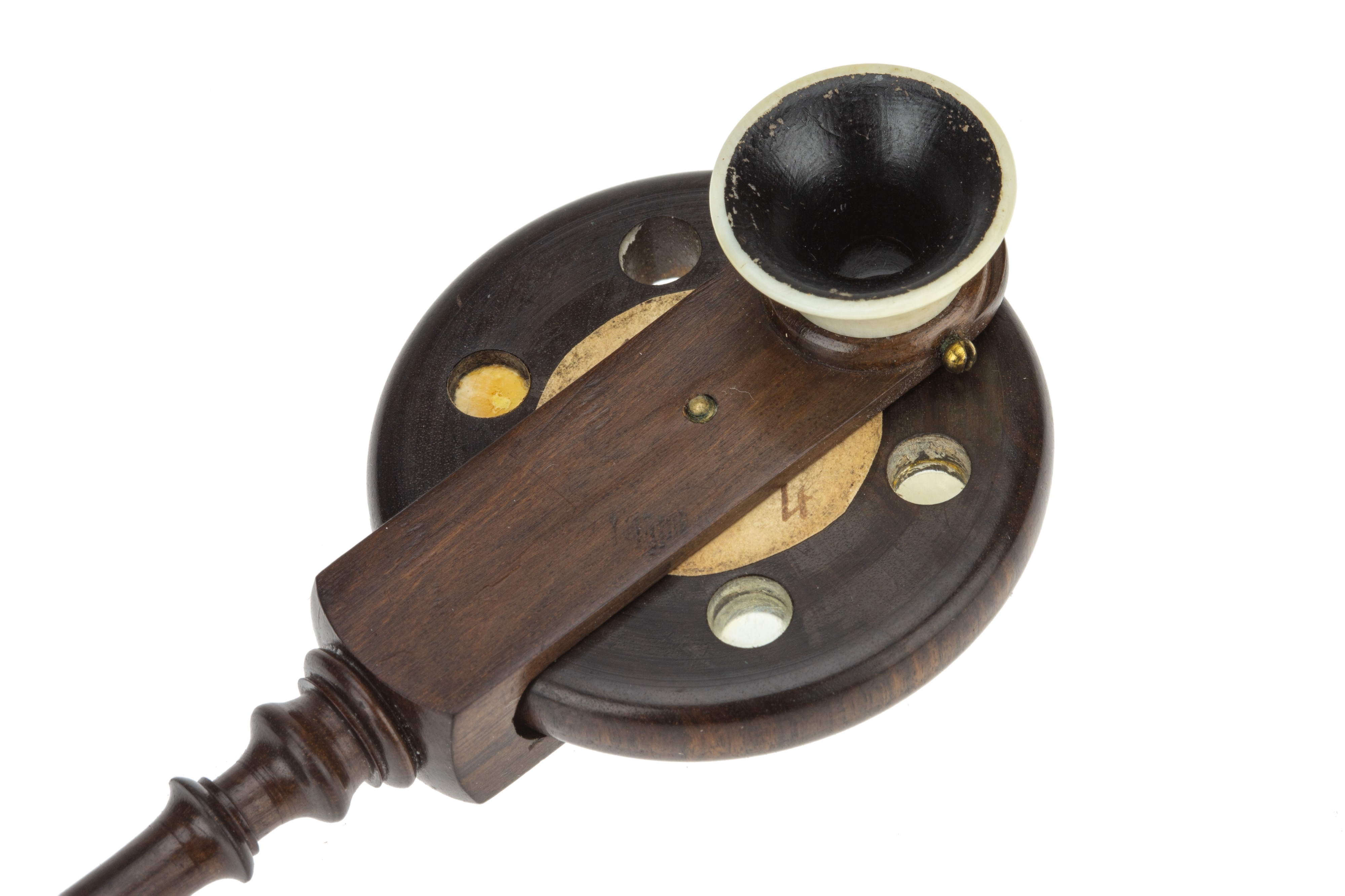 Lot 179 - A Very Fine Polarising Microscope Viewer,
