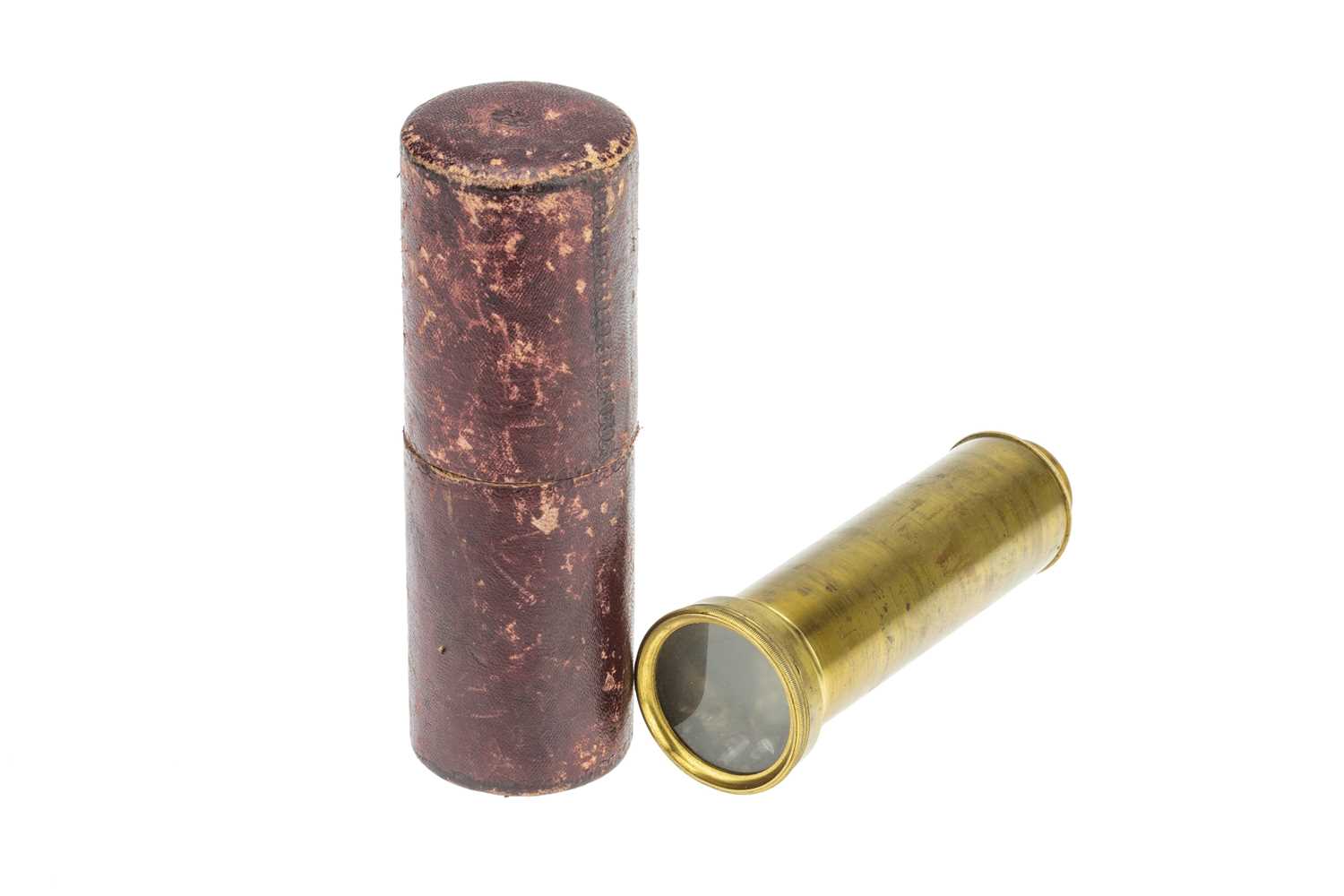 Lot 255 - A Victorian Brass Kaleidoscope