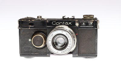 Lot 304 - A Zeiss Ikon Contax I Rangefinder Camera