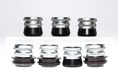 Lot 421 - A Selection of Schneider Lenses