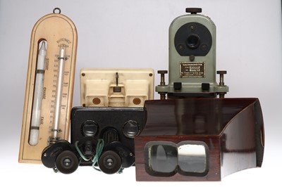 Lot 198 - A Late 19th Century Brewster Style Stereo Viewer
