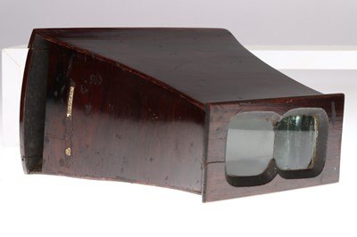 Lot 198 - A Late 19th Century Brewster Style Stereo Viewer