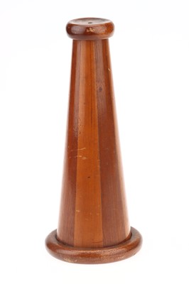 Lot 270 - Late Victorian Wooden Conical Kaleidoscope