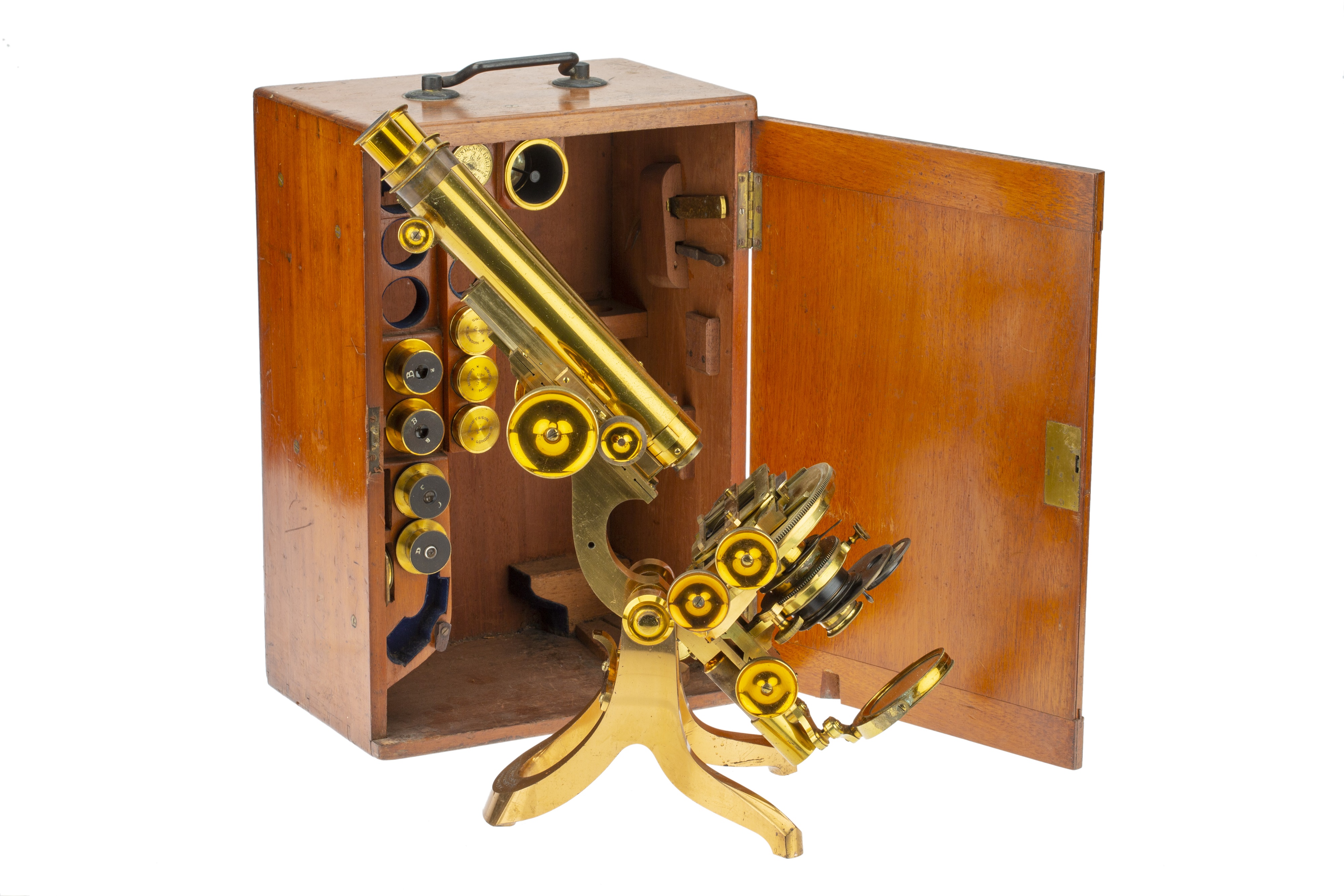 Lot 172 A Swift Binocular "Challenge" Microscope,