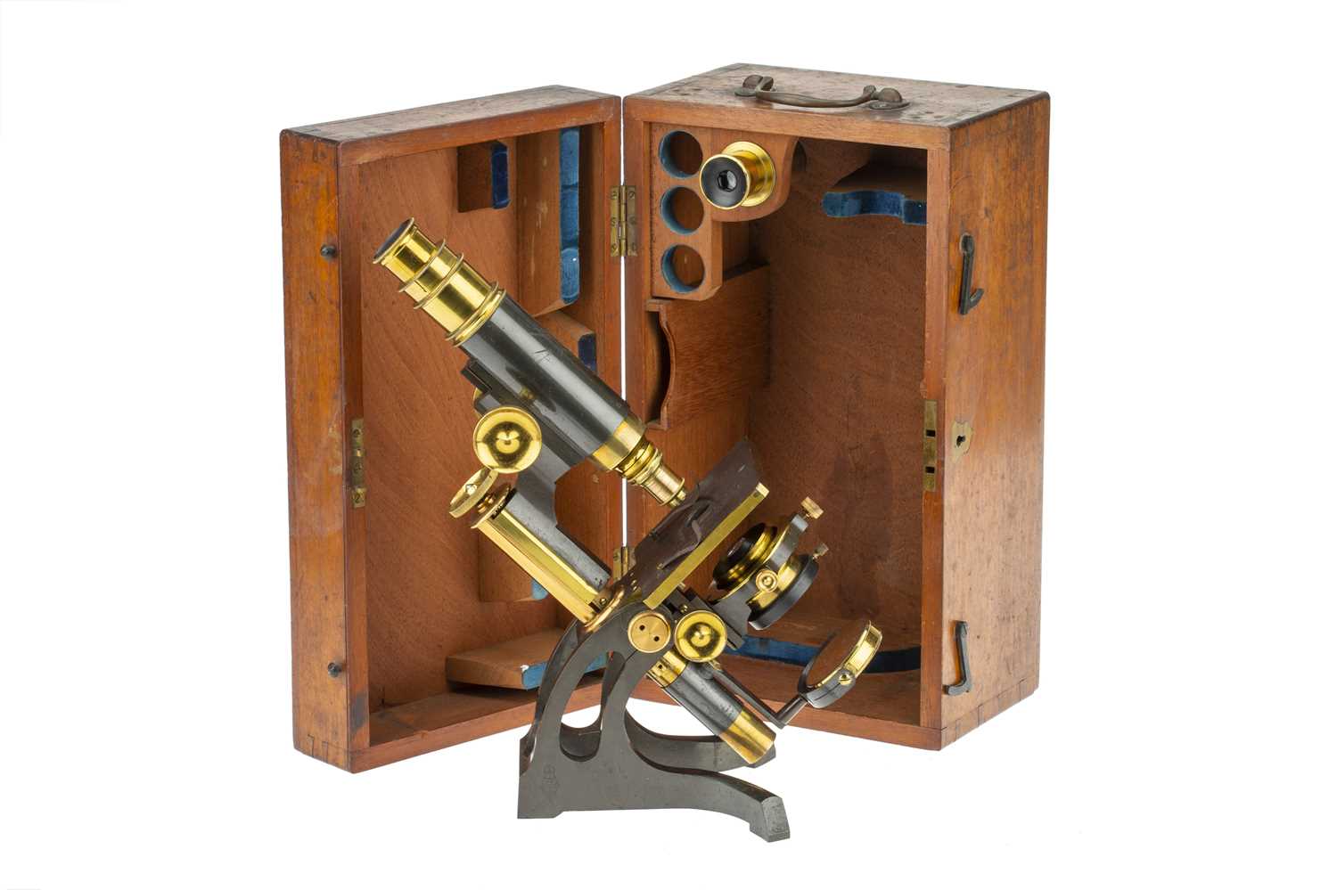 Lot 173 - An Unusual Victorian Microscope,