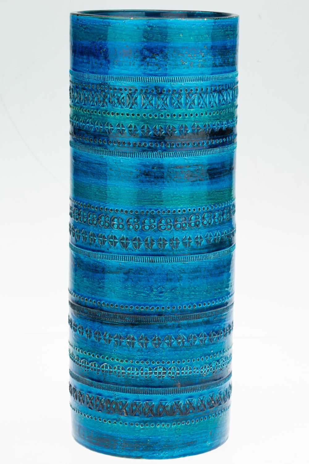 Lot 158 - Turquoise Pottery Stick Stand