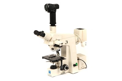 Lot 27 - A Modern Zeiss Axioskop Microscope