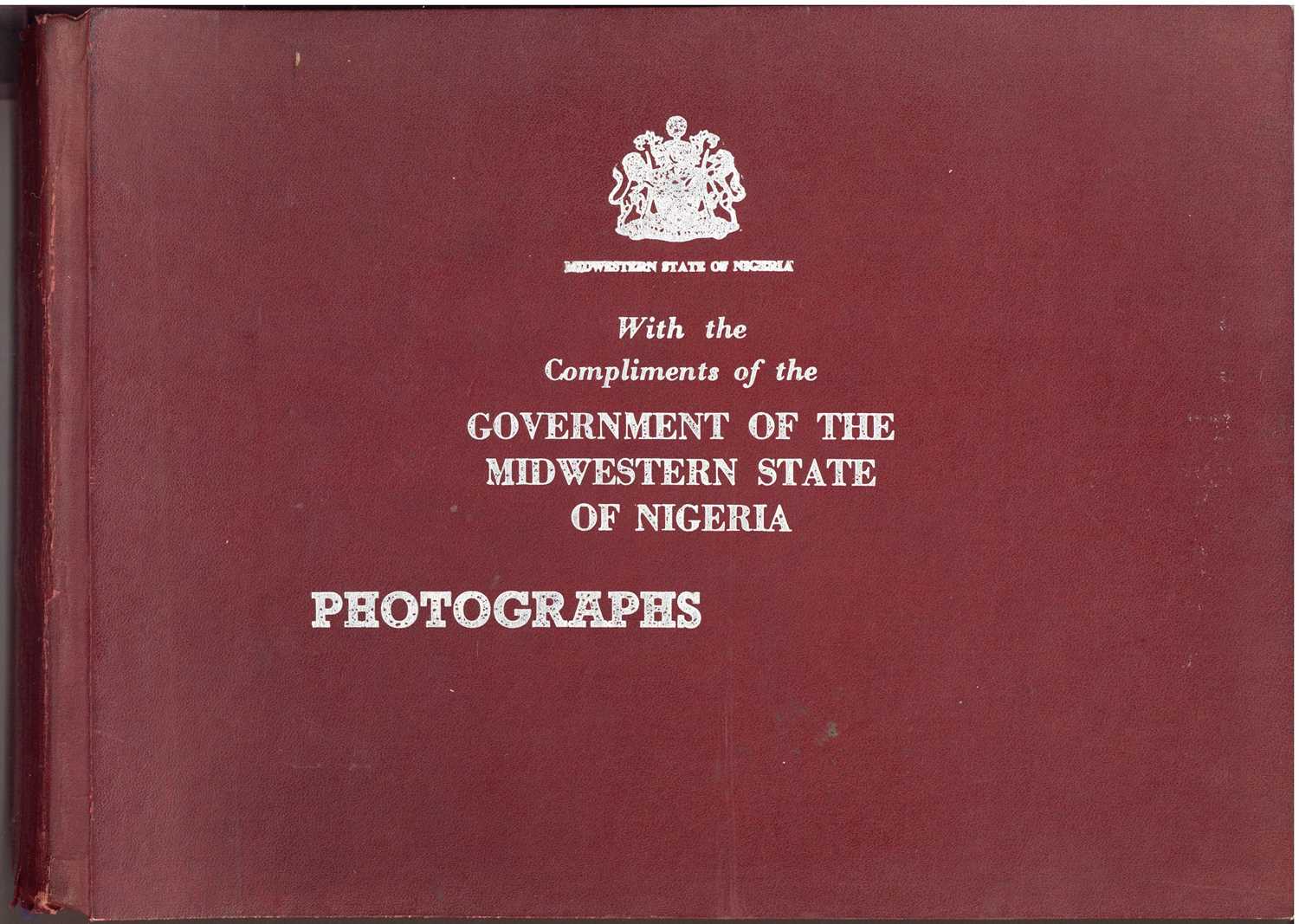 Lot 324 - Boxing: Official Album of Muhammad Ali's Visit to Nigeria