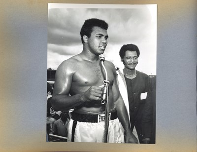 Lot 324 - Boxing: Official Album of Muhammad Ali's Visit to Nigeria