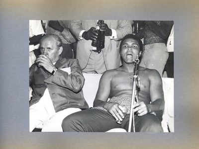 Lot 324 - Boxing: Official Album of Muhammad Ali's Visit to Nigeria
