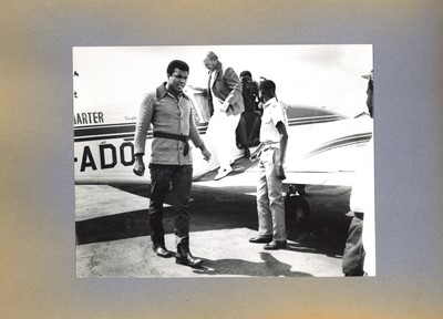 Lot 324 - Boxing: Official Album of Muhammad Ali's Visit to Nigeria