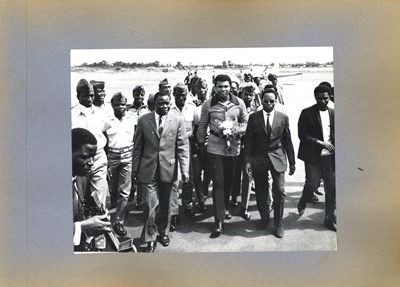 Lot 324 - Boxing: Official Album of Muhammad Ali's Visit to Nigeria
