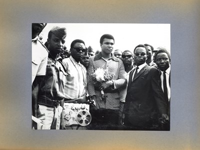 Lot 324 - Boxing: Official Album of Muhammad Ali's Visit to Nigeria