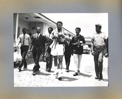 Lot 324 - Boxing: Official Album of Muhammad Ali's Visit to Nigeria