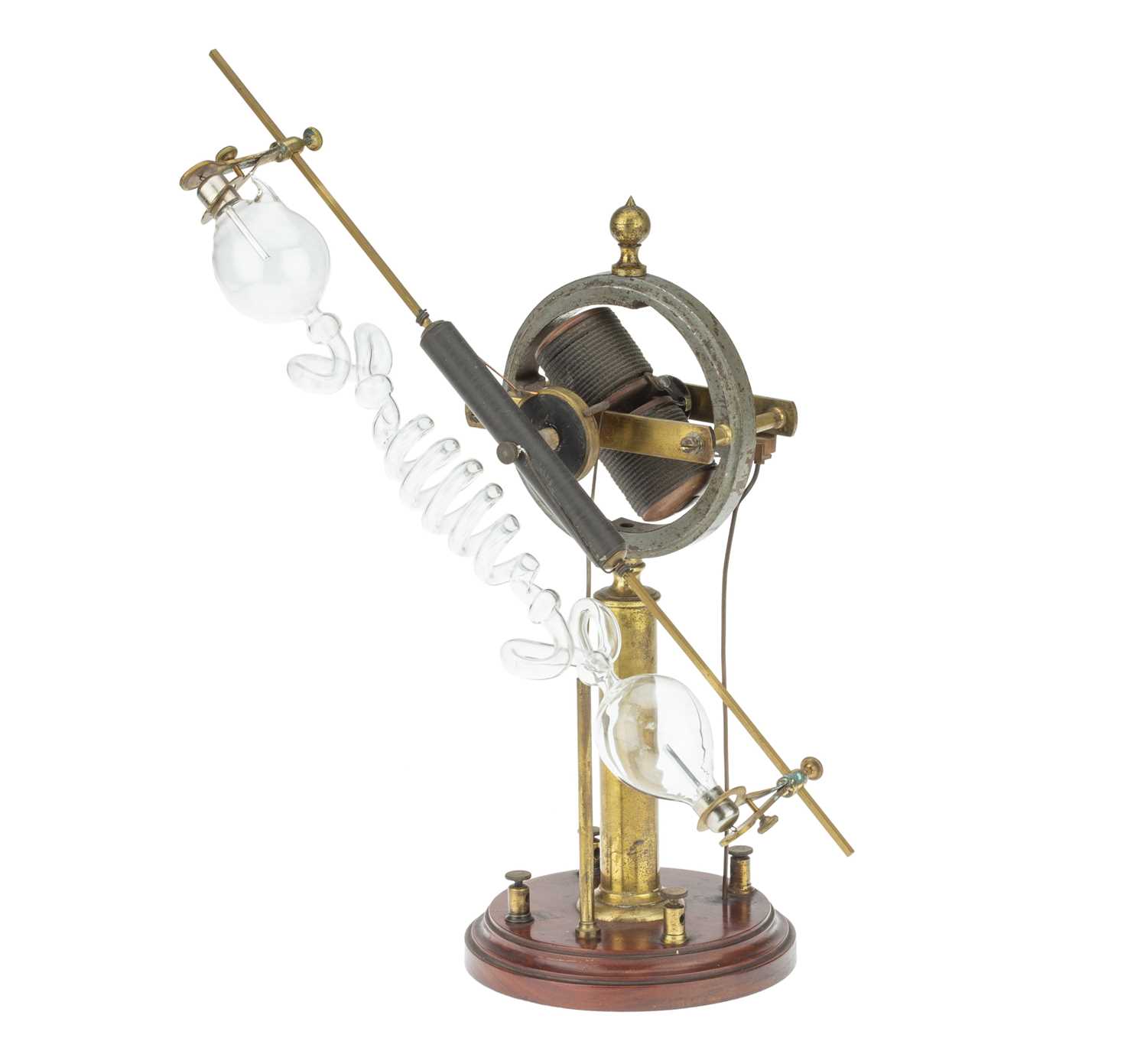 Lot 229 - A Large Geissler Tube Rotating Electric Motor