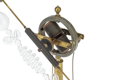 Lot 229 - A Large Geissler Tube Rotating Electric Motor