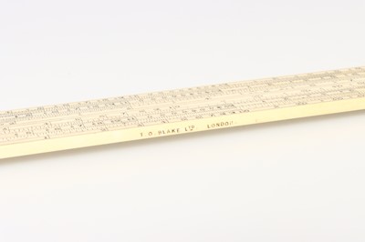 Lot 36 - An Ivory Excise Officer's Slide Rule