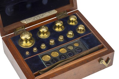 Lot 76 - Lancashire County Council Standard Troy Weights