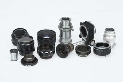 Lot 419 - A Mixed Selection of Photographic Lenses