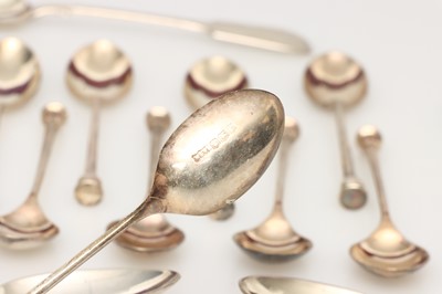 Lot 168 - A Group of Silver Teaspoons