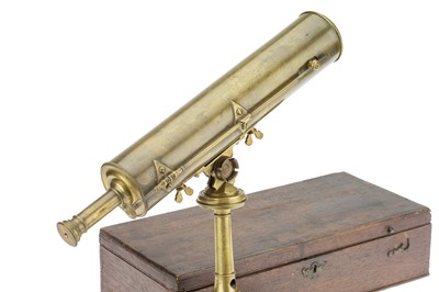 Lot 237 - 18th Century Reflecting Telescope