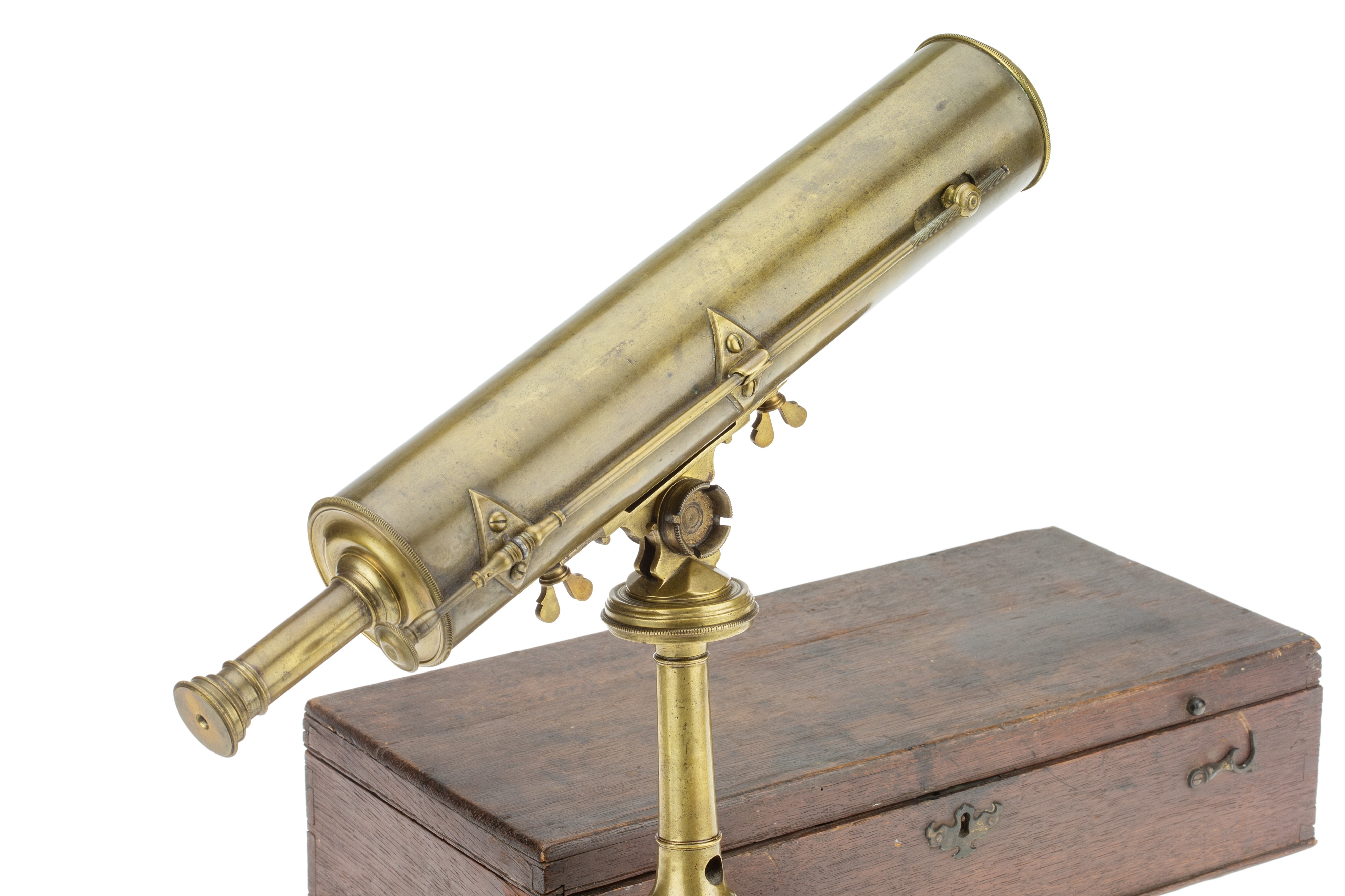 Lot 237 - 18th Century Reflecting Telescope,