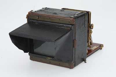 Lot 423 - A Sanderson Popular Model Quarter Plate Hand & Stand Camera