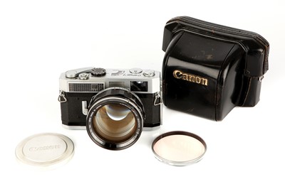 Lot 1083 - A Canon Model 7 Rangefinder Camera