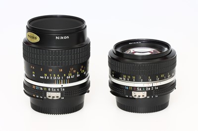 Lot 308 - A Nikon Nikkor Ai f/1.4 50mm Lens