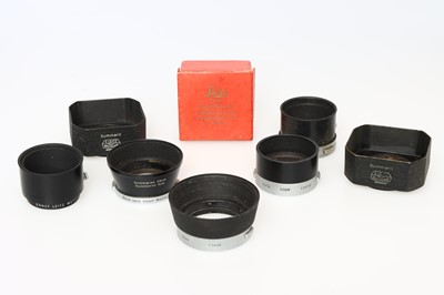 Lot 295 - A Collection of Leica Lens Hoods