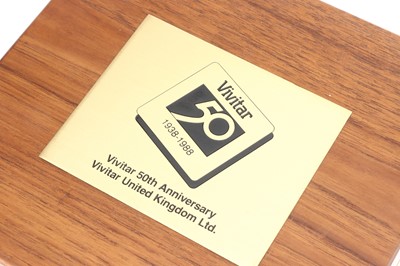 Lot 417 - A Vivitar Gold 50th Anniversary Lens Set
