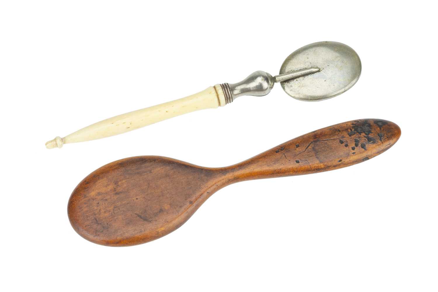 Lot 23 Two Antique Dental Mirrors,