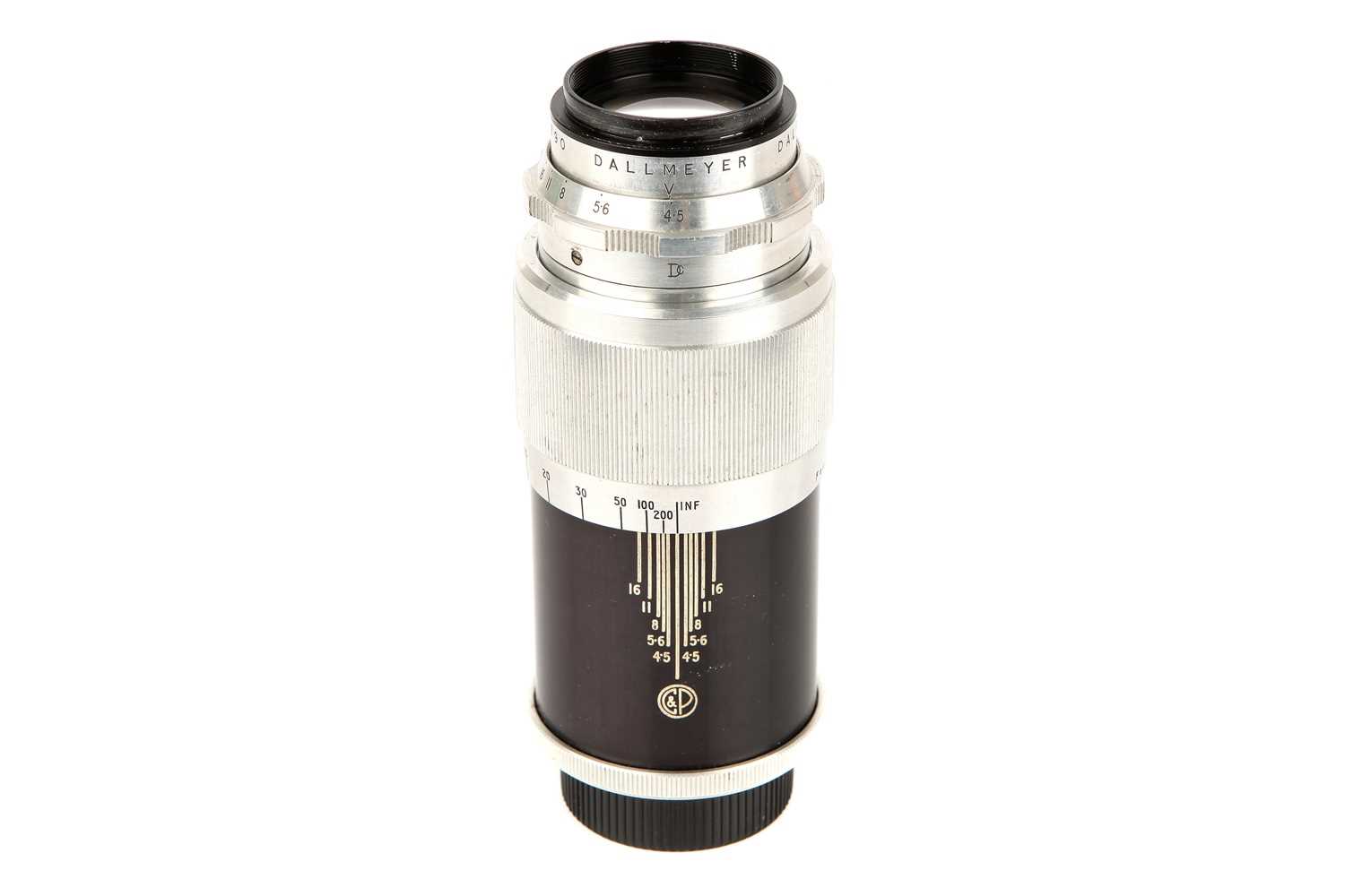 Lot 1088 - A Dallmeyer Dallac f/4.5 135mm Lens