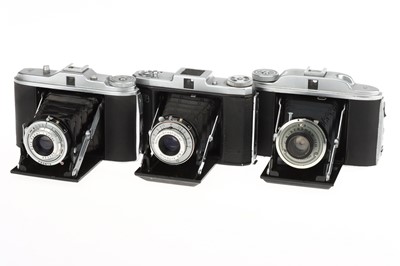 Lot 370 - Three Folding Cameras