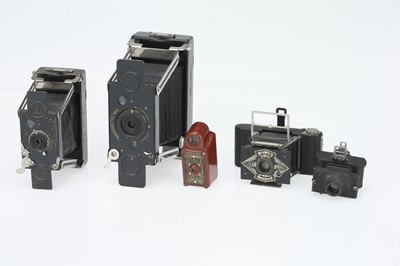 Lot 306 - A Mixed Selection of Miniature & Strut Cameras