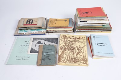 Lot 124 - A Collection of Magicians Leaflets, Brochures and Publications