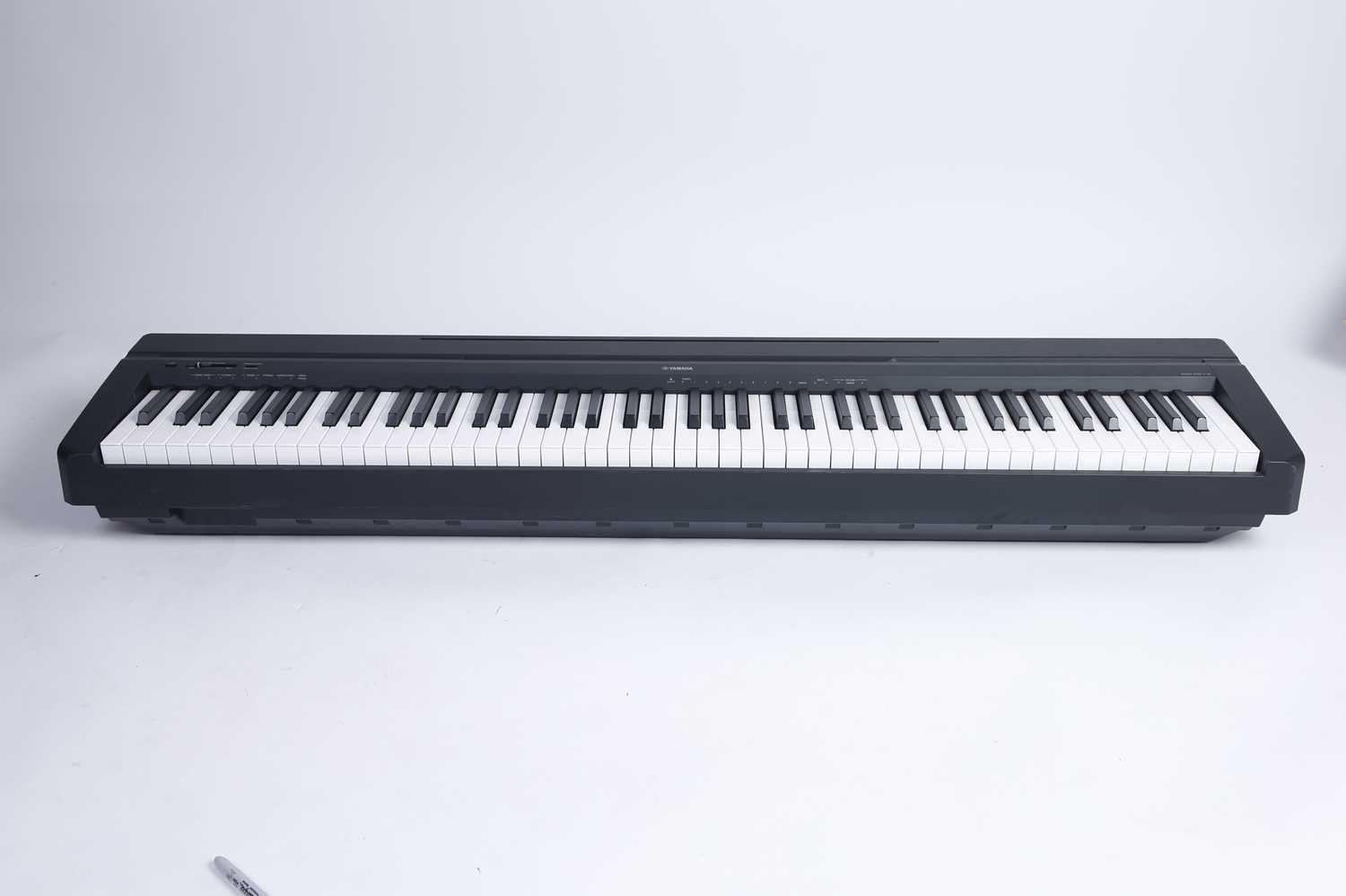 Lot 233 A Yamaha Digital Piano P45 Keyboard,