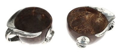 Lot 50 - A Pair of 19th Century Coconut Cups
