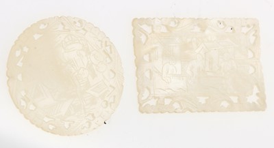 Lot 130 - A Collection of 19th Century Chinese Mother-Of-Pearl Gaming Tokens