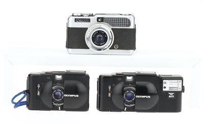 Lot 315 - Two Olympus XA Compact Cameras