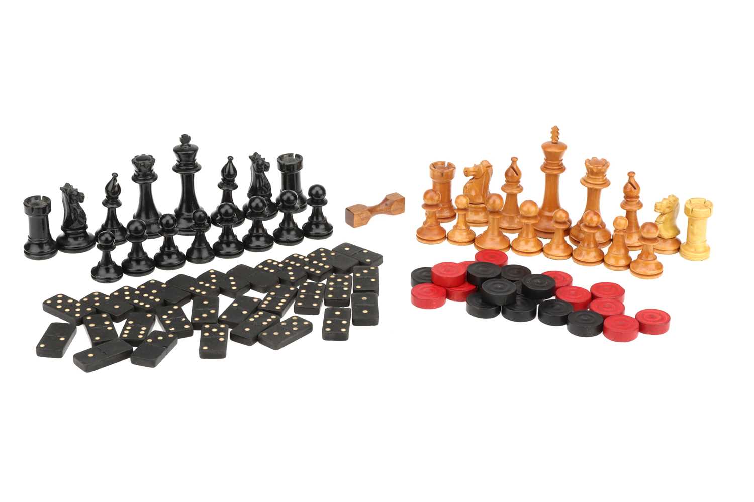 Lot 230 - A Staunton Style Chess Set