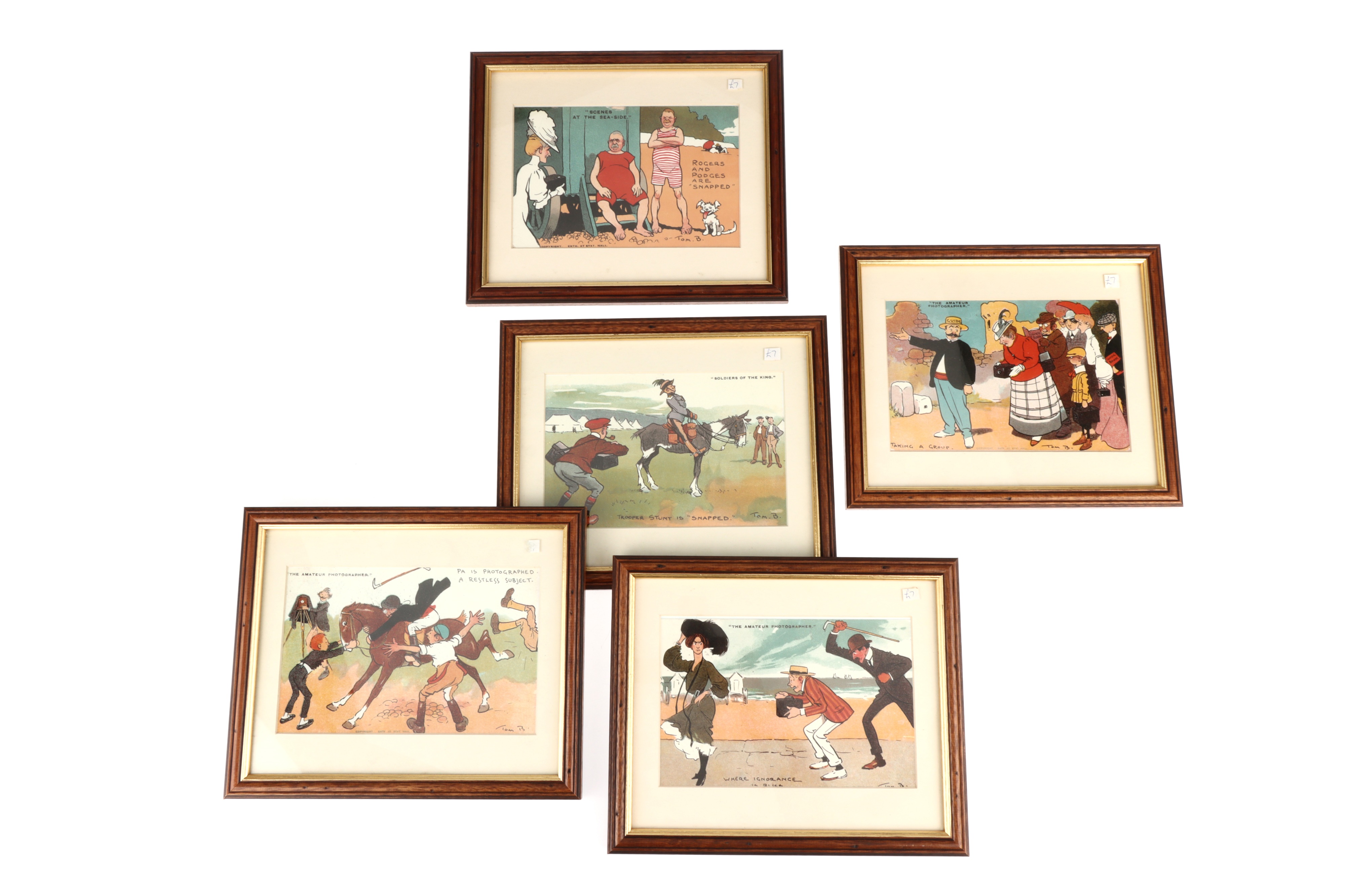 Lot 193 Five Framed Prints,