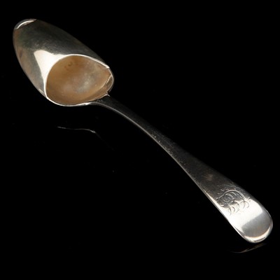 Lot 11 - A Georgian Silver Medicine Spoon