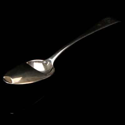 Lot 11 - A Georgian Silver Medicine Spoon