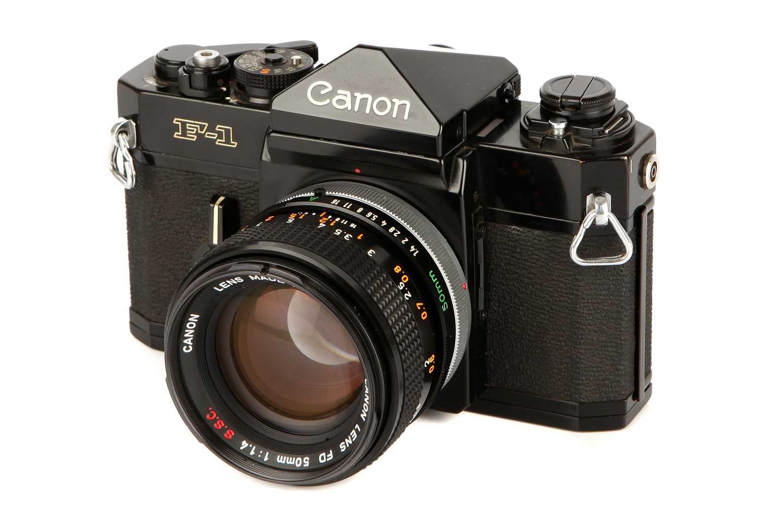 Lot 1115 - A Canon F-1 SLR Camera