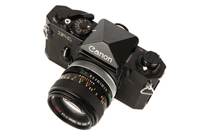 Lot 1115 - A Canon F-1 SLR Camera