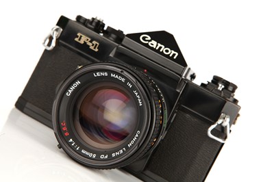 Lot 1115 - A Canon F-1 SLR Camera