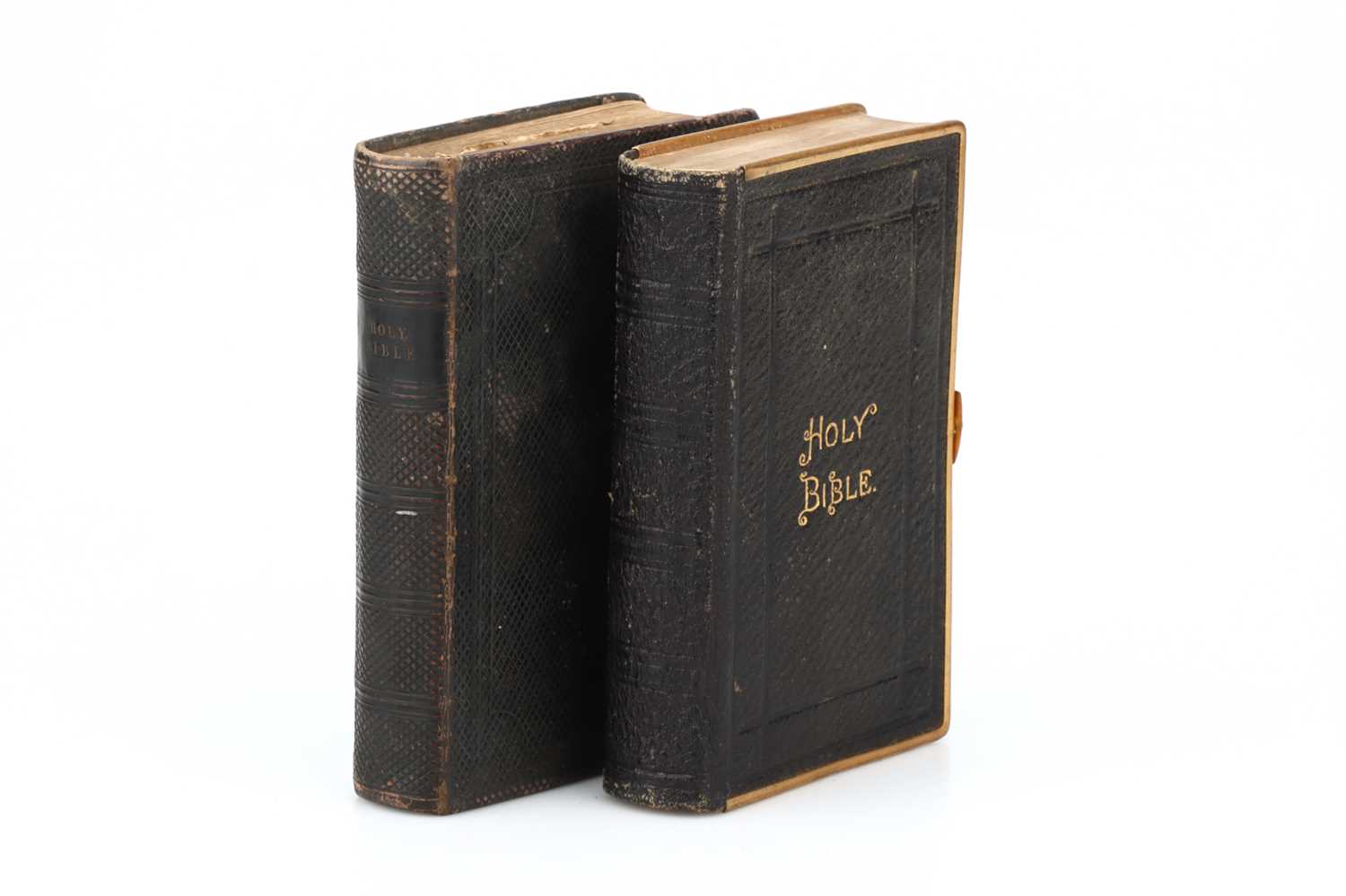 Lot 146 - Two Small Bibles